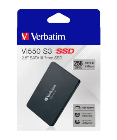 SSD 256GB Verbatim Vi550 S3
