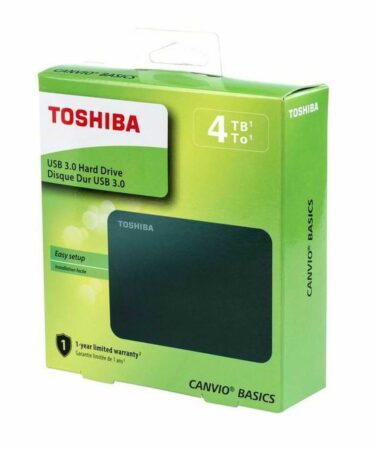 TOSHIBA 4TB EXTERNAL HDD