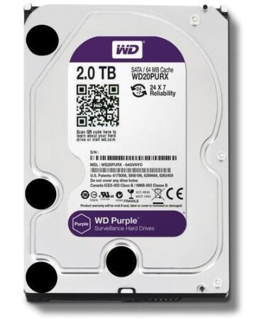 WESTERN DIGITAL 2TB HDD