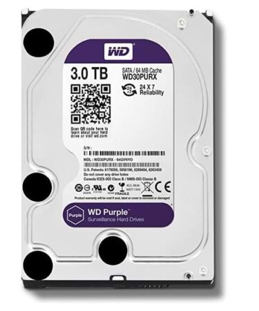 WESTERN DIGITAL 3TB HDD