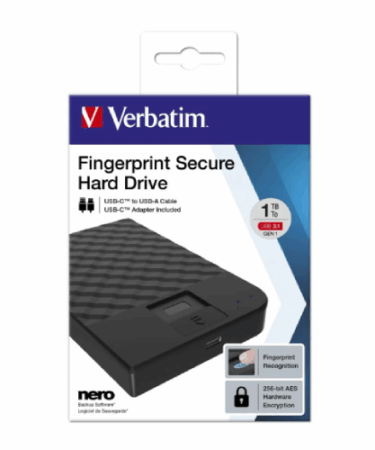 HDD EXTERNAL 1TB FINGERPRINT
