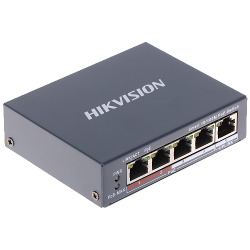 ds-3e1105p-ei_d (1) Switch 4 Porta PoE