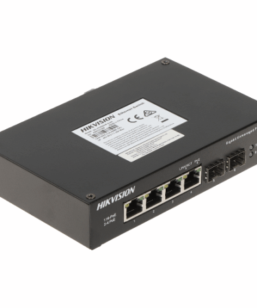Switch 4 Porta PoE + 2 SFP Industrial