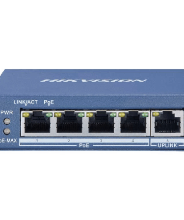 Switch 4 Porta Gigabit + 1 Uplink Gigabit